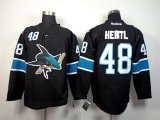 Reebok San Jose Sharks #48 Tomas Hertl black nhl Jersey