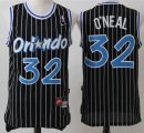 Orlando Magic #32 Shaquille O NEAL Black nike NBA Jerseys-S8