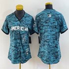 Women American League Seattle Mariners Nike Teal 2023 MLB All-Star Game Jersey