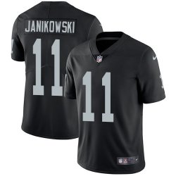 Oakland Raiders #11 sebastian janikowski Nike black Color Rush Limited Jersey