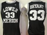 Nike Lower Merion #33 Kobe Bryant black Basketball Authentic NCAA Jersey