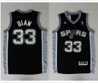 Adidas San Antonio Spurs Boris Diaw 33 black Swingman nba Jersey