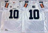 Auburn Tigers #10 Bo Nix White NCAA College Football Jersey