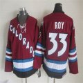 Colorado Avalanche Patrick Roy #33 Red nhl hockey jerseys