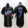 New Los Angeles Dodgers #7 Julio Urias black Flexbase Authentic Collection Jersey