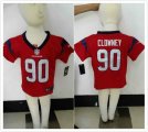 Nike Houston Texans 90 Jadeveon Clowney red nfl children jerseys