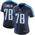 Men Tennessee Titans #78 Jack Conklin Nike dark blue Color Rush Limited Jersey