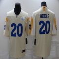 Nike Rams #20 Weddle beige Color Rush Limited Jersey-BD