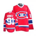 Scott Gomez Jersey 91 Red Home New CH Montreal Canadiens Jerseys