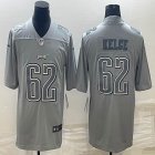 Nike Philadelphia Eagles #62 Jason Kelce gray Color Rush Limited Jersey