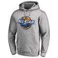 Men's Fanatics Branded Heather Gray 2018 NHL All-Star Game Pullover Hoodie