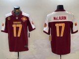 Washington Commanders #17 Terry McLaurin red white Nike Vapor F.U.S.E. Limited Jersey