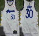 Nike Golden State Warriors #30 Stephen Curry white nba jerseys-XD