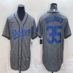 Nike Los Angeles Dodgers #35 Cody Bellinger Hemp gary baseball jerseys