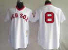 Boston Red Sox 8# Yastrzemski white jersey