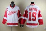 Detroit Red Wings #19 Steve Yzerman White NHL Jerseys