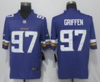 Nike Minnesota Vikings #97 Everson Griffen purple Color Rush Limited Jersey