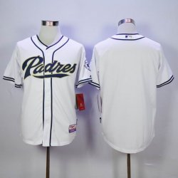 2016 San Diego Padres blank Dark white mlb Jerseys