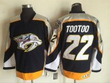 Nashville Predators #22 Tootoo black Ice Hockey Jerseys CCM