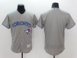 2016 Toronto Blue Jays blank gray Flexbase Authentic Collection Jersey