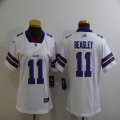 Women Nike Buffalo Bills #11 Cole Beasley white Color Rush Limited Jersey