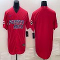 Puerto Rico Baseball blank red 2023 World Baseball Classic Replica Player Jersey