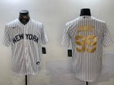 Nike New York Yankees #99 Aaron Judge White fashion majestic baseball Jersey-BD