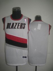 Portland Trailblazers white blank NBA basketball jersey