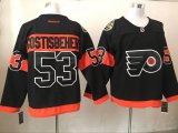 Philadelphia Flyers #53 Shayne Gostisbehere black NHL Jerseys