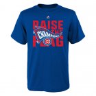 Youth Chicago Cubs Majestic Royal 2016 National League Champions Locker Room T-Shirt