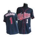 Minnesota Twins 1 Hudson Blue MLB Jerseys