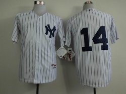 New York Yankees Curtis Granderson #14 White mlb jersey