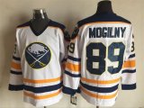 Buffalo Sabres #89 Alexander Mogilny CCM white ice hockey jersey