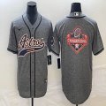 Nike Houston Astros blank Hemp grey majestic baseball jerseys Joint name -BD 08