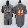 Nike Houston Astros #44 Yordan Alvarez Hemp grey majestic baseball jerseys Joint name -BD 02