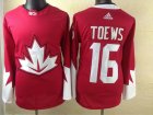 Canada 2016 World Cup #16 Jonathan Toews red Hockey jerseys