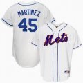 New York Mets Pedro Martinez 45# white MLB Jersey