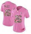 Women Nike Pittsburgh Steelers 26 Bell Pink Camouflage font love pink 2017 Vapor Untouchable player jersey