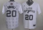 2014 San Antonio Spurs GINOBILI 20 white Latin Nights NBA Jerseys