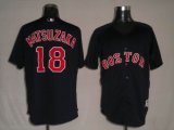 Boston Red Sox 18 Daisuke Matsuzaka Black mlb jersey