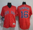 Boston Red Sox #16 Benintendi red Flexbase Authentic Collection Jerseys