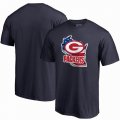 Green Bay Packers NFL Pro Line by Fanatics Branded Banner State T-Shirt â€“ Navy