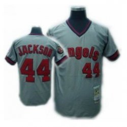 Anaheim Angels 44 JACKSON Grey team baseball jerseys