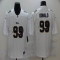 Nike Rams #99 Aaron Donald white fashion Color Rush Limited Jersey-BD