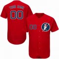 Custom Boston Red Sox red Flexbase baseball jerseys