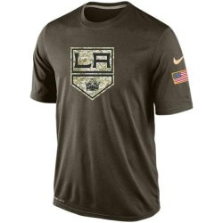 Men Los Angeles Kings Salute To Service Nike Dri-FIT T-Shirt