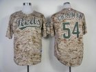 Cincinnati Reds 54 Chapman camo baseball jerseys