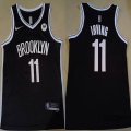 Nike Brooklyn Nets #11 Kyrie Irving black NBA Jerseys 75th-XD 01