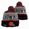 2024 Cincinnati Bengals brown white orange NFL Sports Cuffed Knit Hats 02