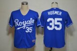 MLB Jerseys Kansas City Royals HOSMER 35# Blue jersey